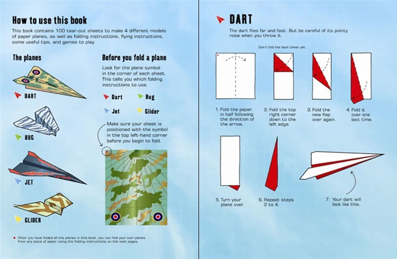 100 Paper Planes to Fold and Fly by Andy Tudor - Image 2