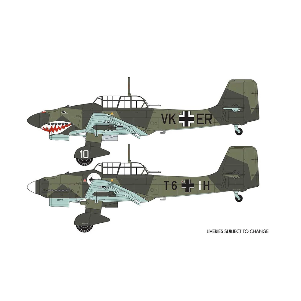 Airfix Junkers JU87B-1 Stuka Model Kit - Image 6