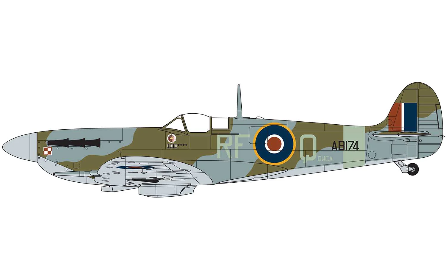 Airfix Supermarine Spitfire MKVC Small Starter Set - Image 4