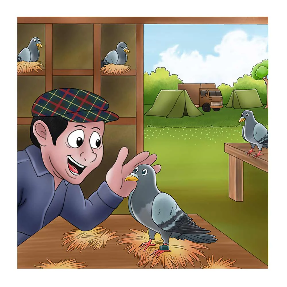 Animals With Awards - G.I.Joe The Bird That saved A Battalion - Image 2
