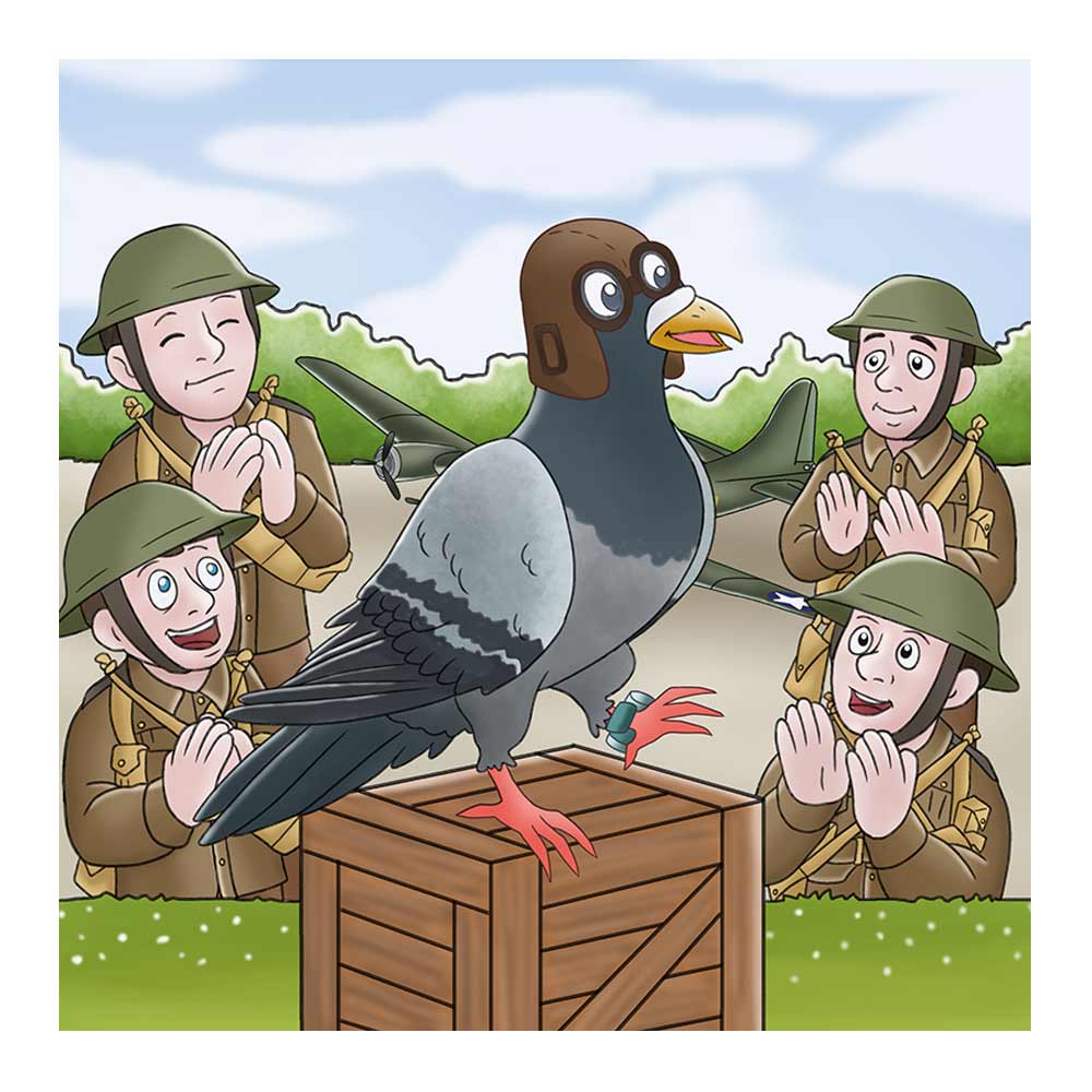Animals With Awards - G.I.Joe The Bird That saved A Battalion - Image 3