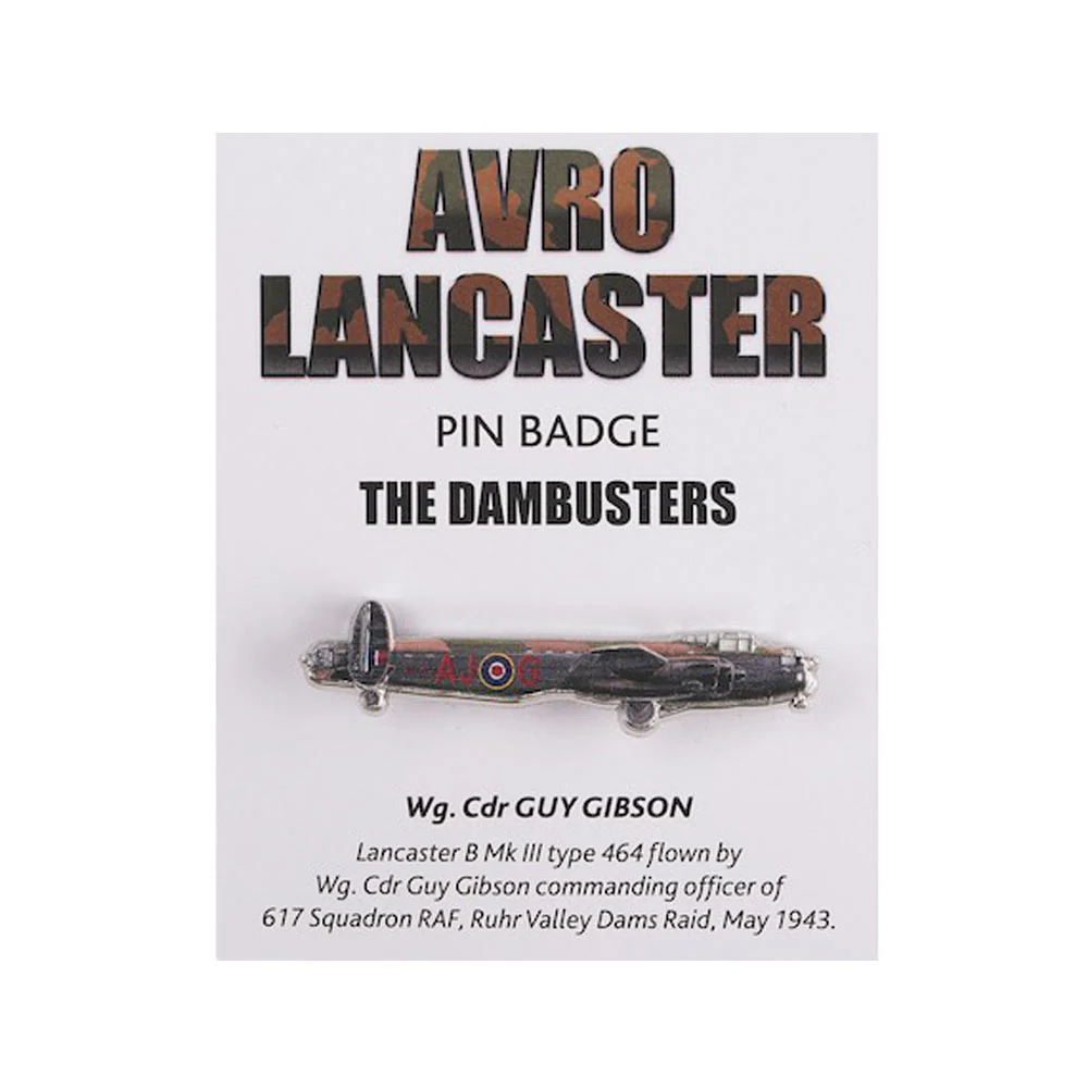 Avro Lancaster 3D Pin Badge