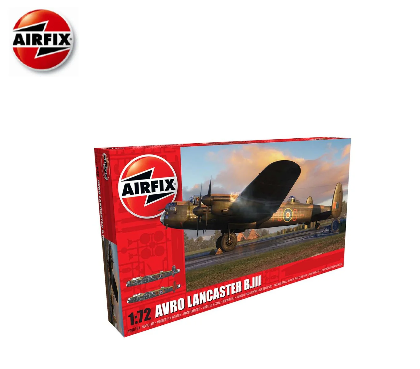 Airfix Avro Lancaster B.I/B.III 1:72 Model Kit - Image 3