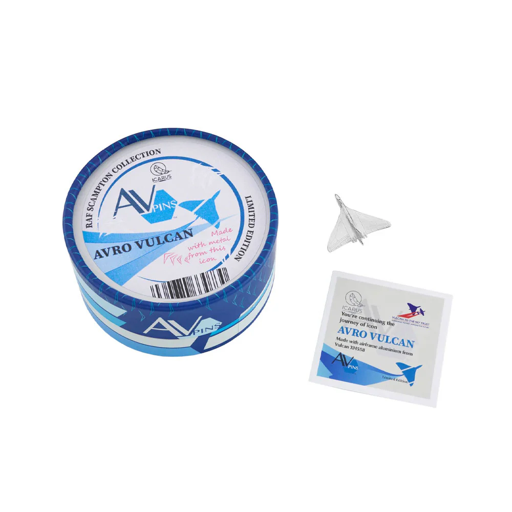 Genuine Avro Vulcan XH558 Pin Badge - Image 4