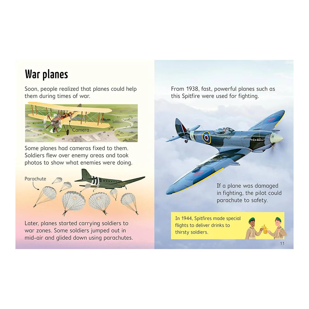 Usborne Beginners Plane - Image 3
