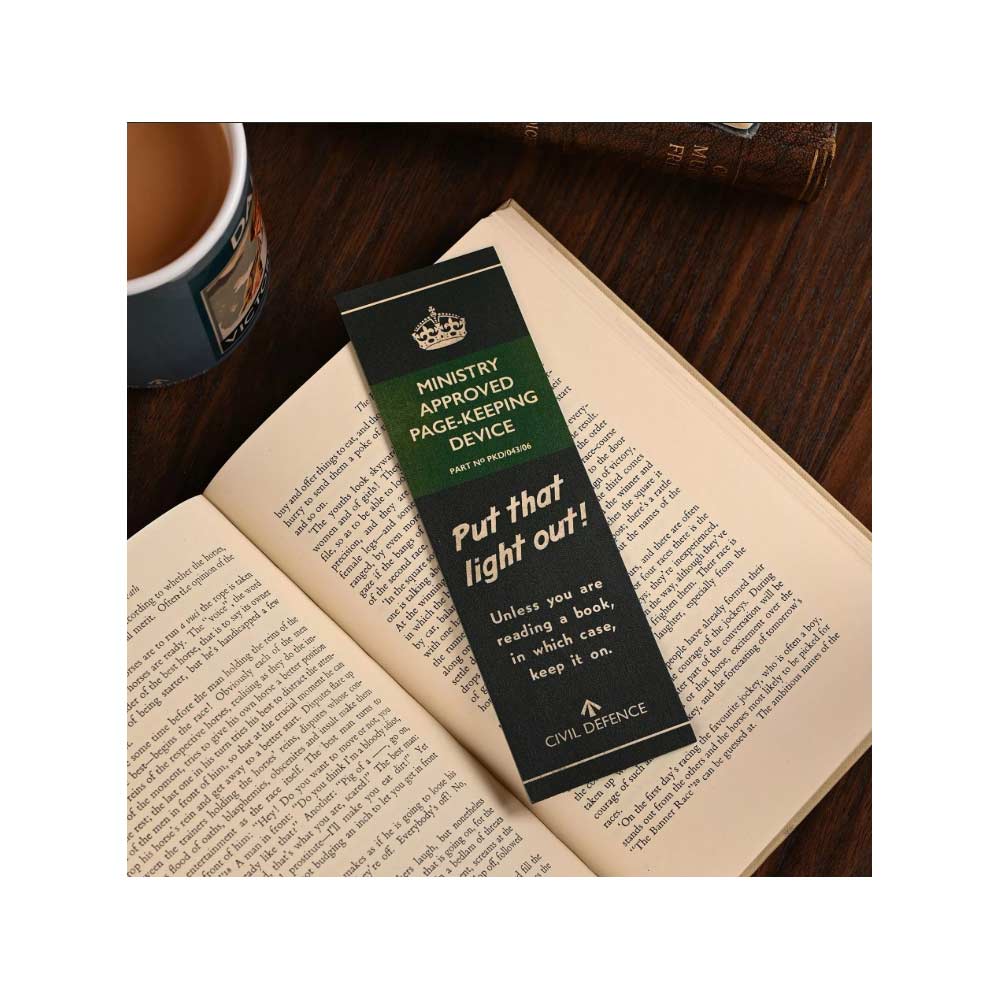 Civil Defence Bookmark - Put That Light Out - Image 2