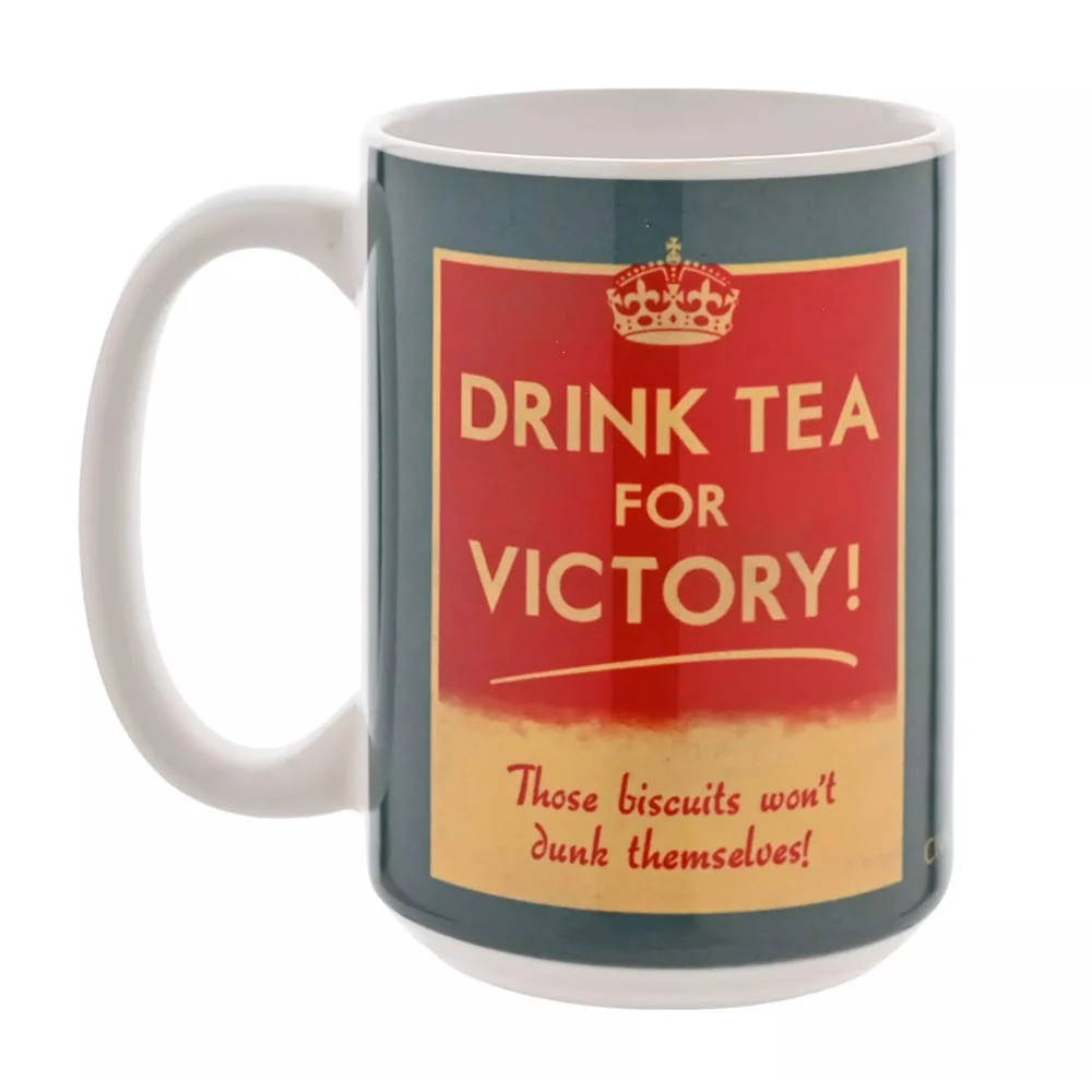 Civil Defence Drink Tea For Victory Mug - Image 2