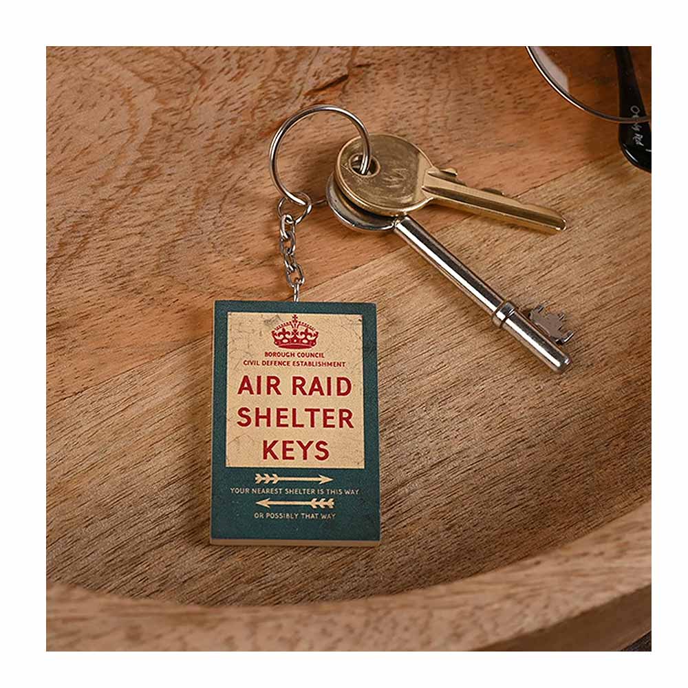Civil Defence Keyring - Air Raid Shelter Keys - Image 2