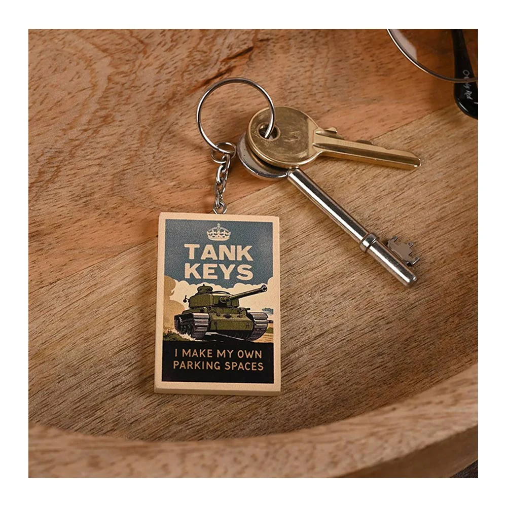 Civil Defence keyring - Tank Keys - Image 2