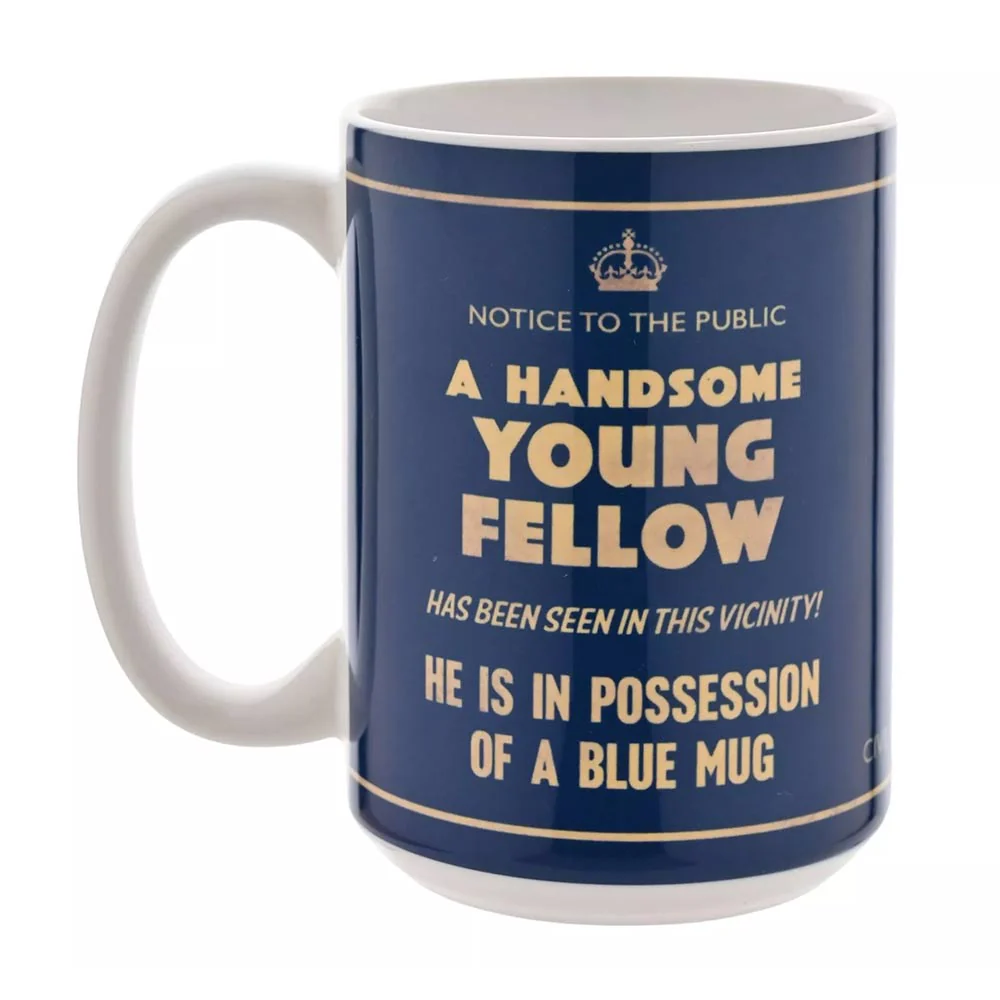 Civil Defence Young Man Mug - Image 2