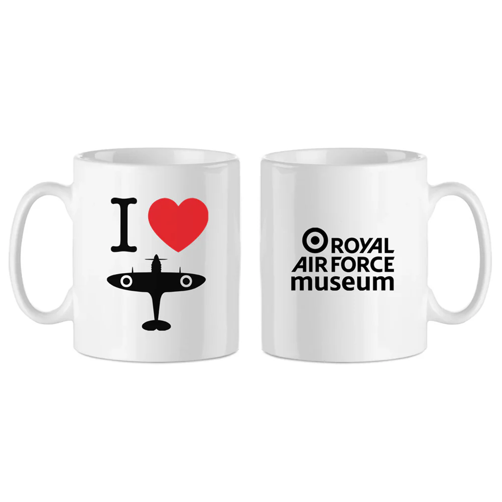 I Love Spitfire Mug - Image 4