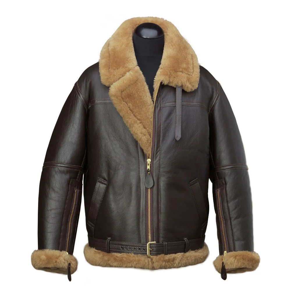 Original Irvin Sheepskin Flying Jacket - Image 5