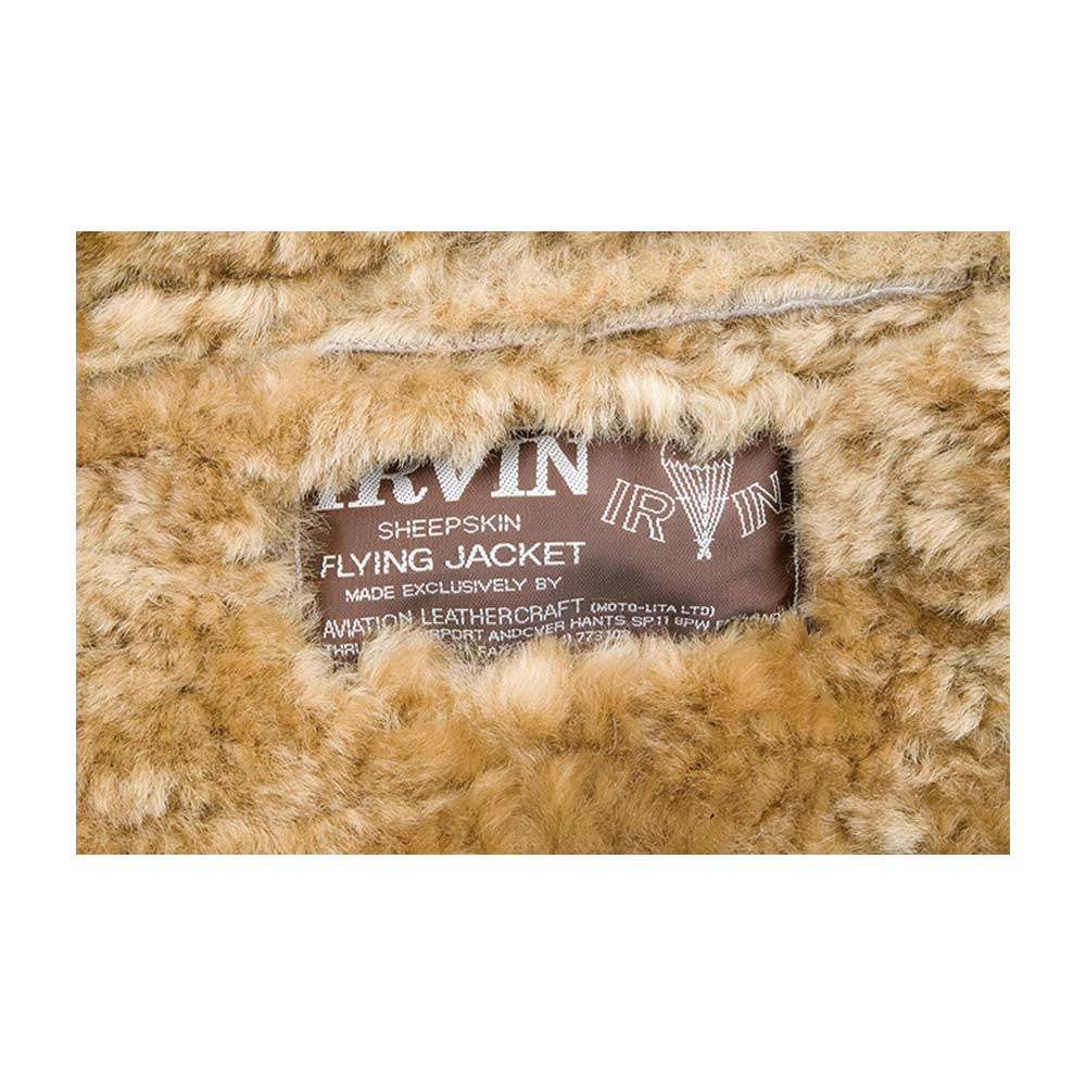 Original Irvin Sheepskin Flying Jacket - Image 6