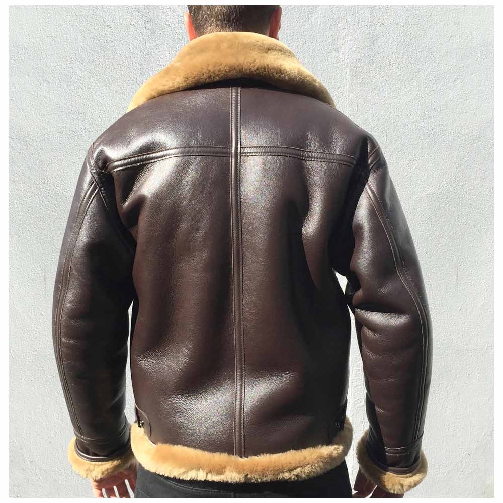 Original Irvin Sheepskin Flying Jacket - Image 7