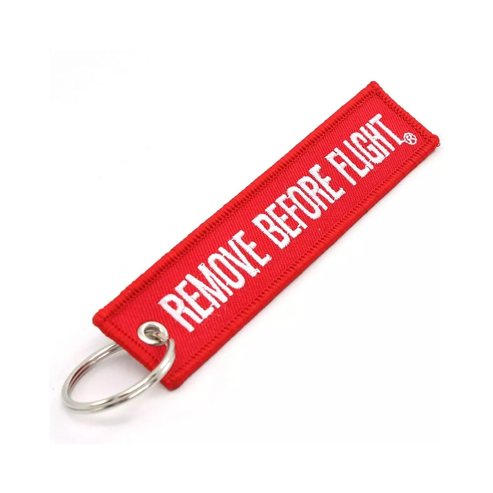 Remove Before Flight Keyring