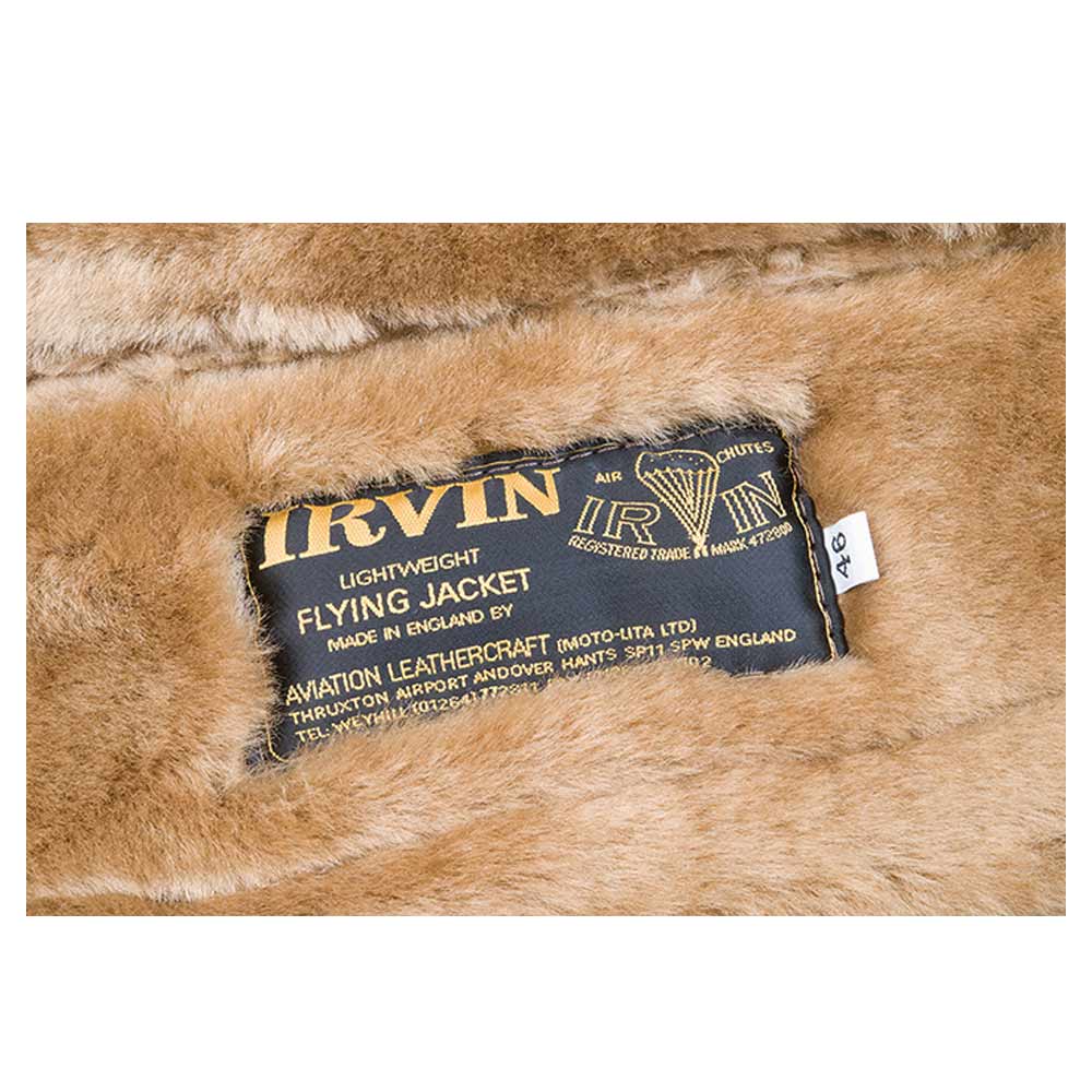Lightweight Irvin Sheepskin Flying Jacket - Image 4