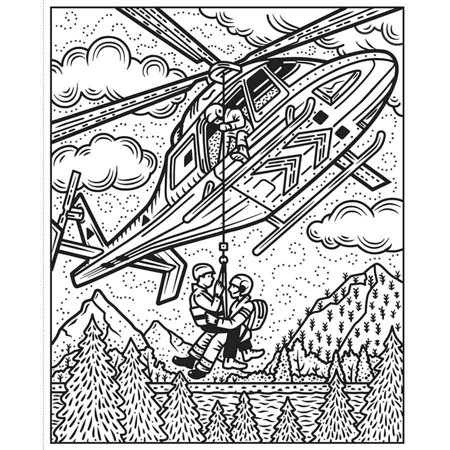 Planes and Helicopters Magic Painting Book By Abigail Wheatley - Image 6