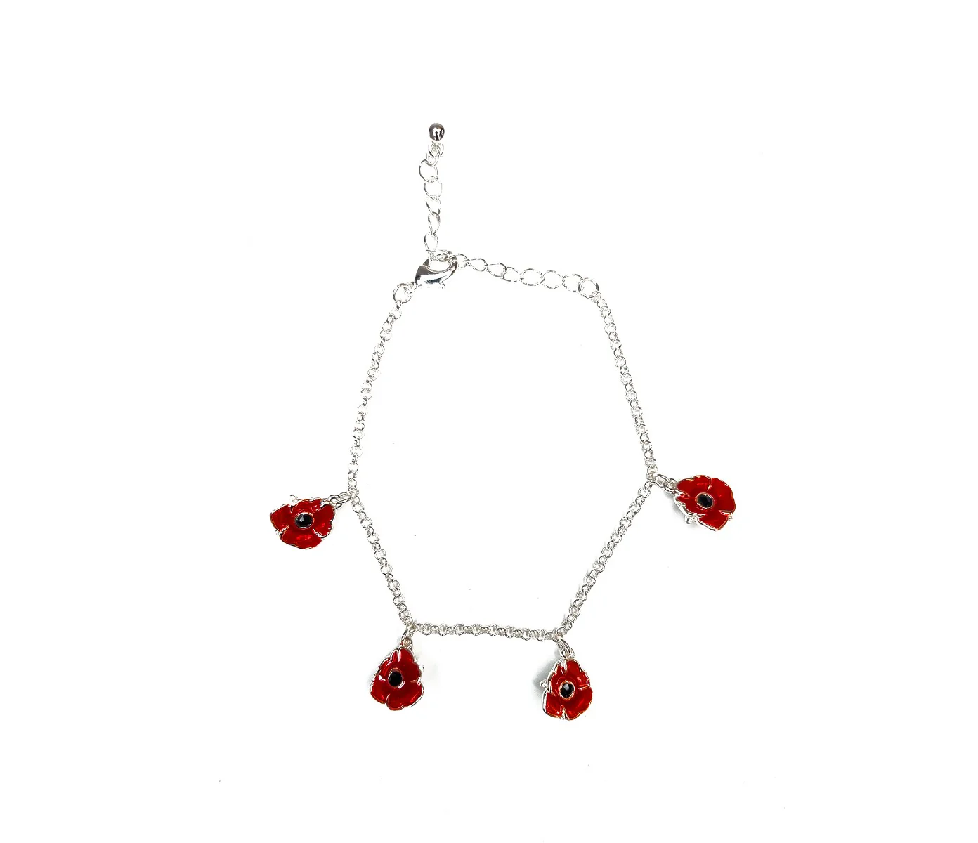Poppy Charm Bracelet - Image 3
