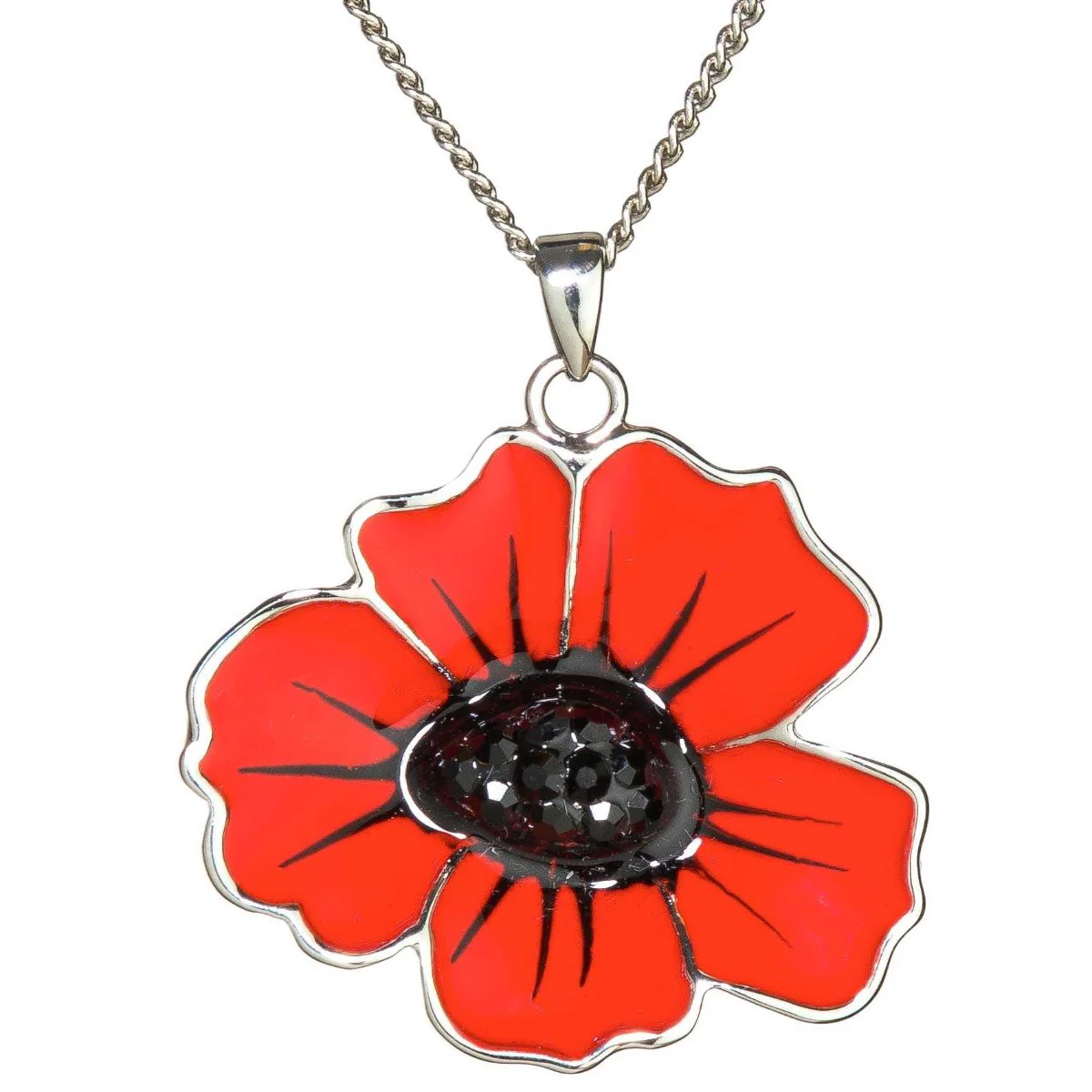 Poppy Pendant Large 30mm - Image 2