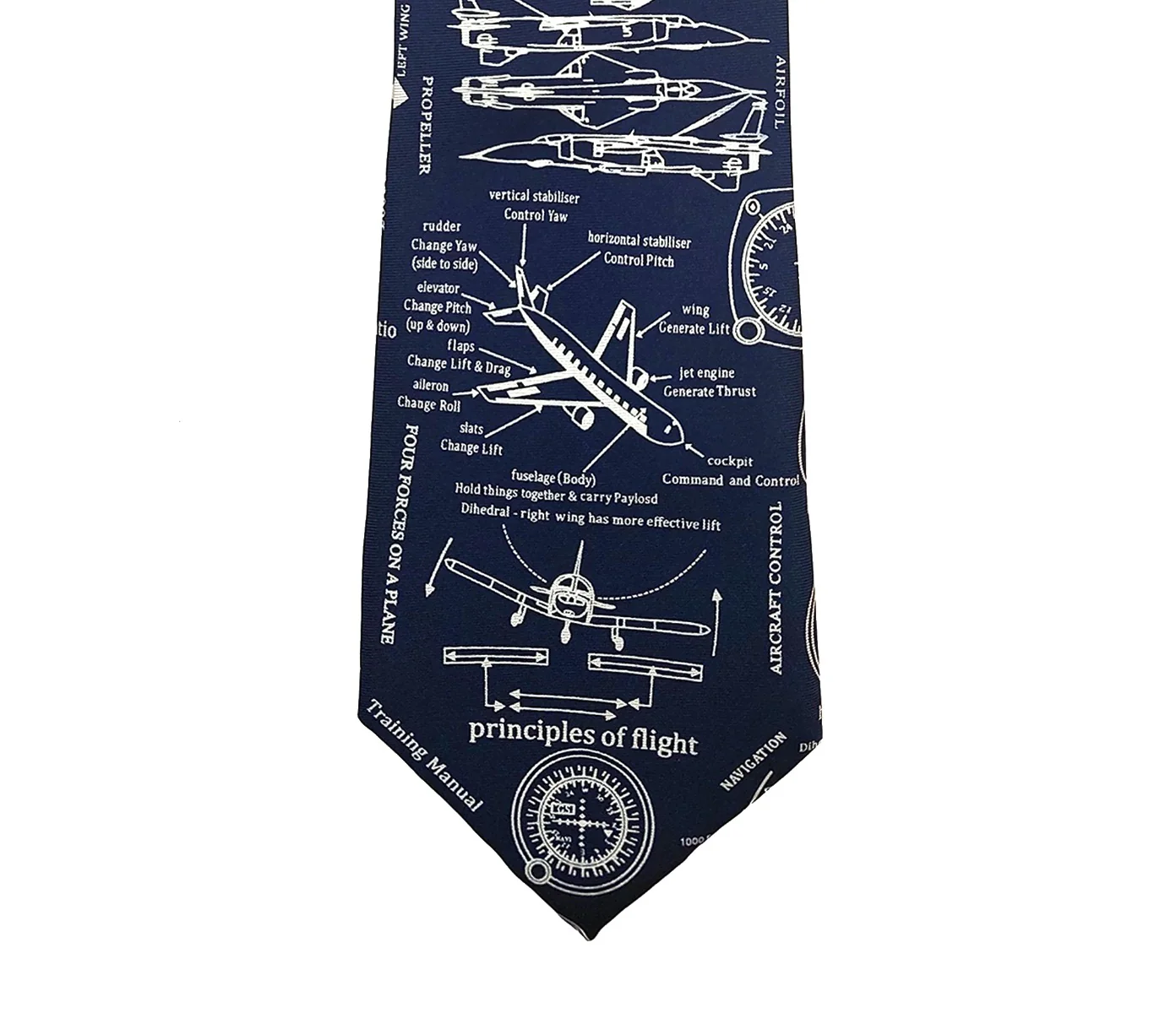 Principles of Flight Silk Tie - Image 4