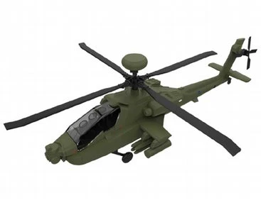 Airfix Quick Build Apache Helicopter Contruction Model Set - Image 3