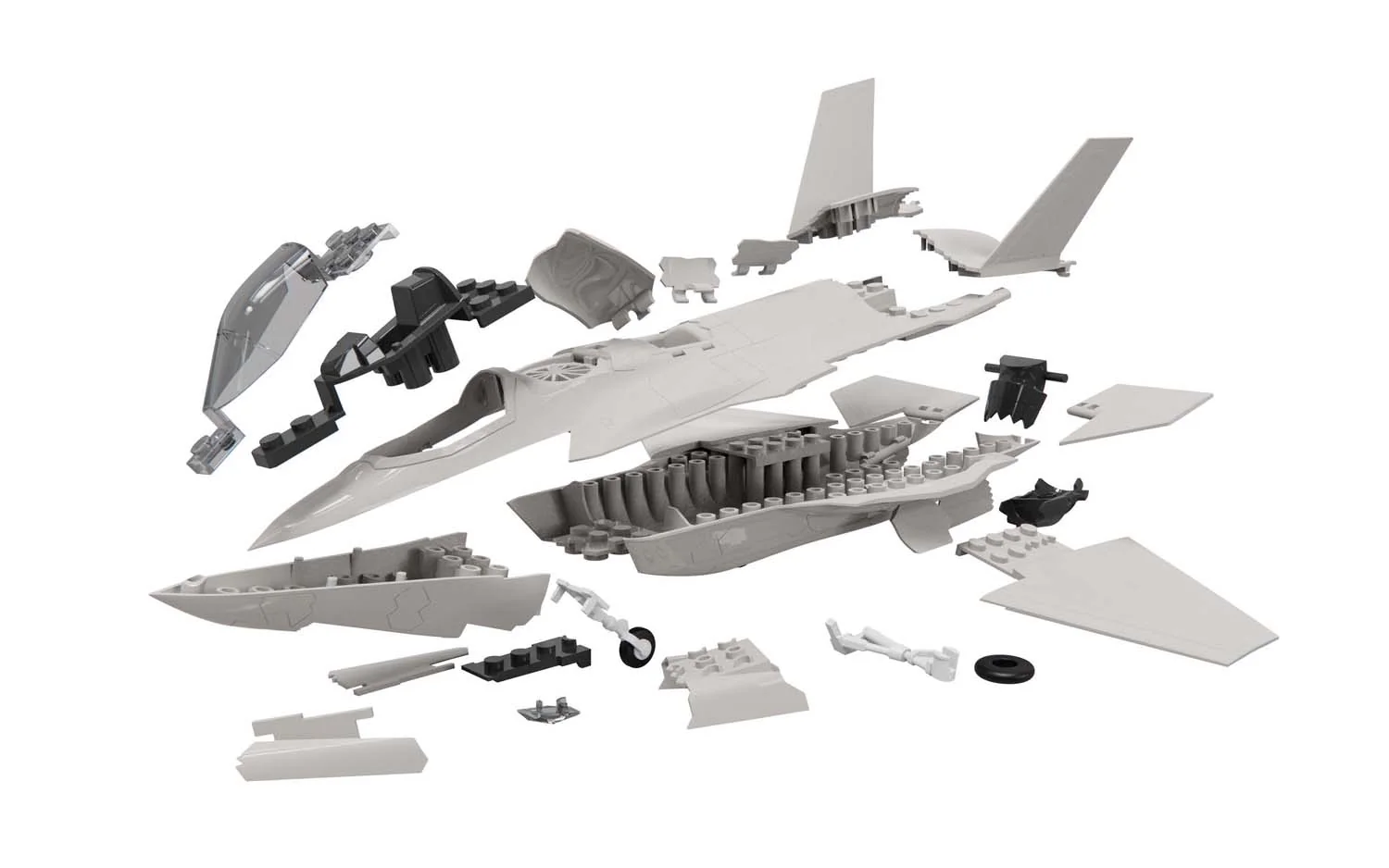 Airfix Quick Build F-35B Lightning II Construction Model Set - Image 4