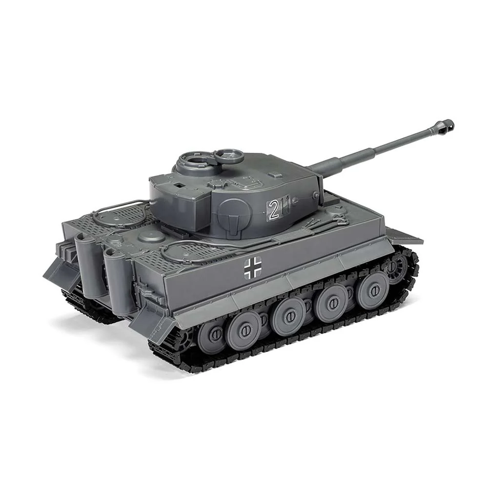 Airfix Quick Build Tiger I Tank Construction Model Set - Image 3