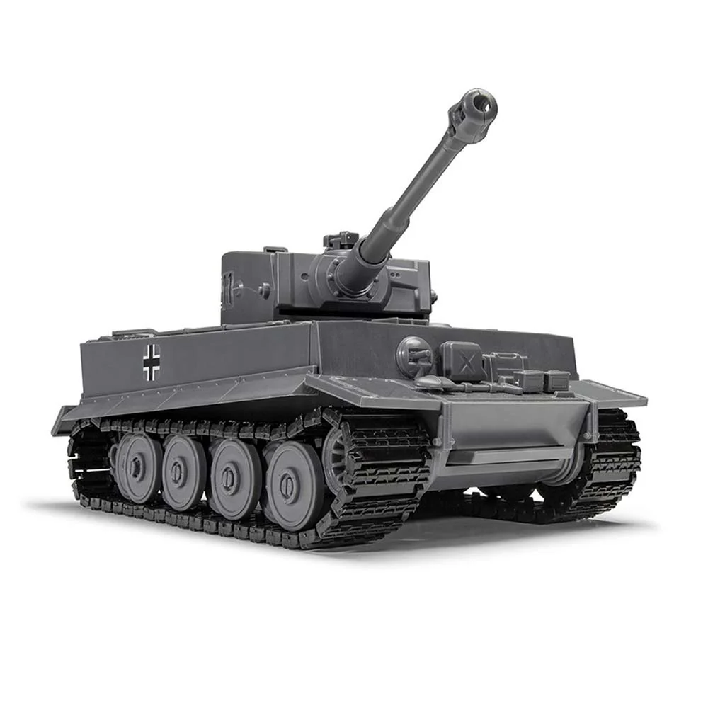 Airfix Quick Build Tiger I Tank Construction Model Set - Image 5