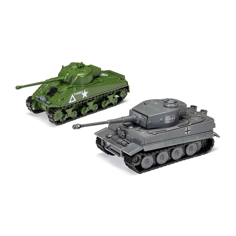 Airfix Quick Build Tiger I Tank Construction Model Set - Image 6