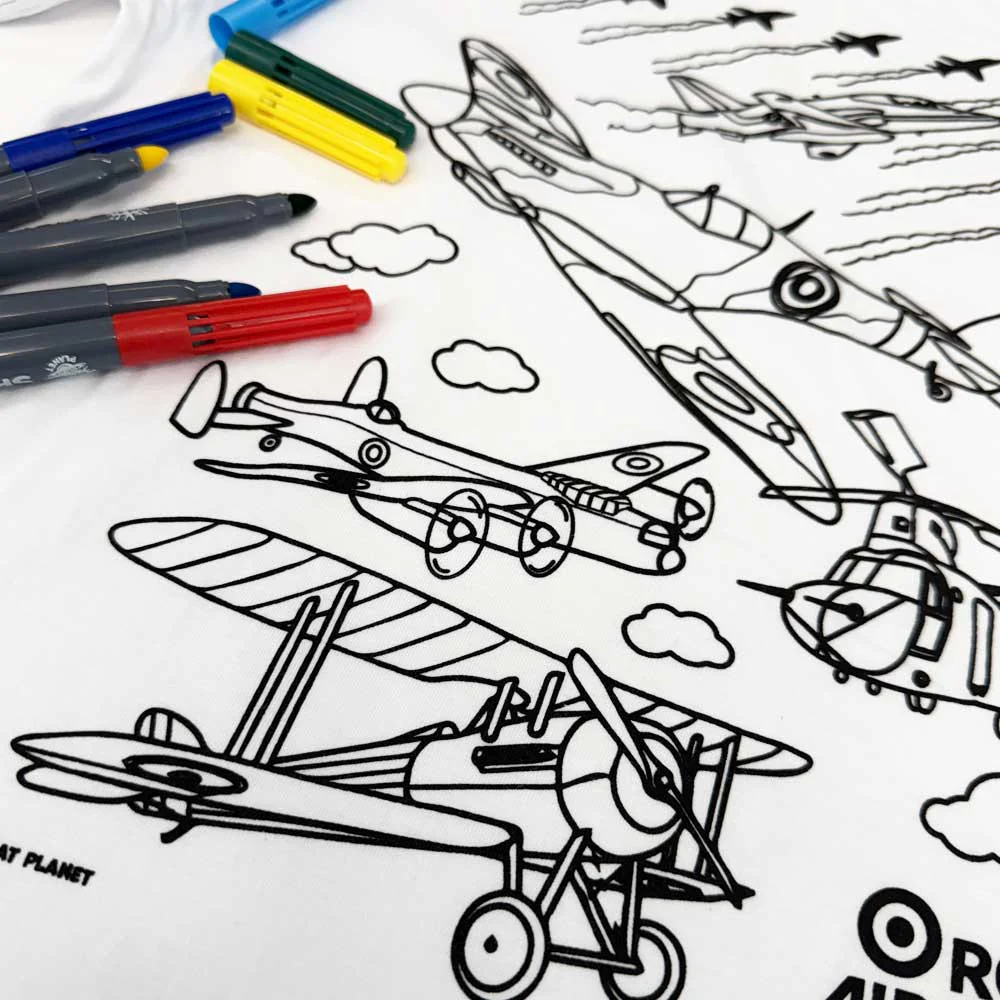 RAF Museum Aircraft Colour in T-Shirt - Image 3