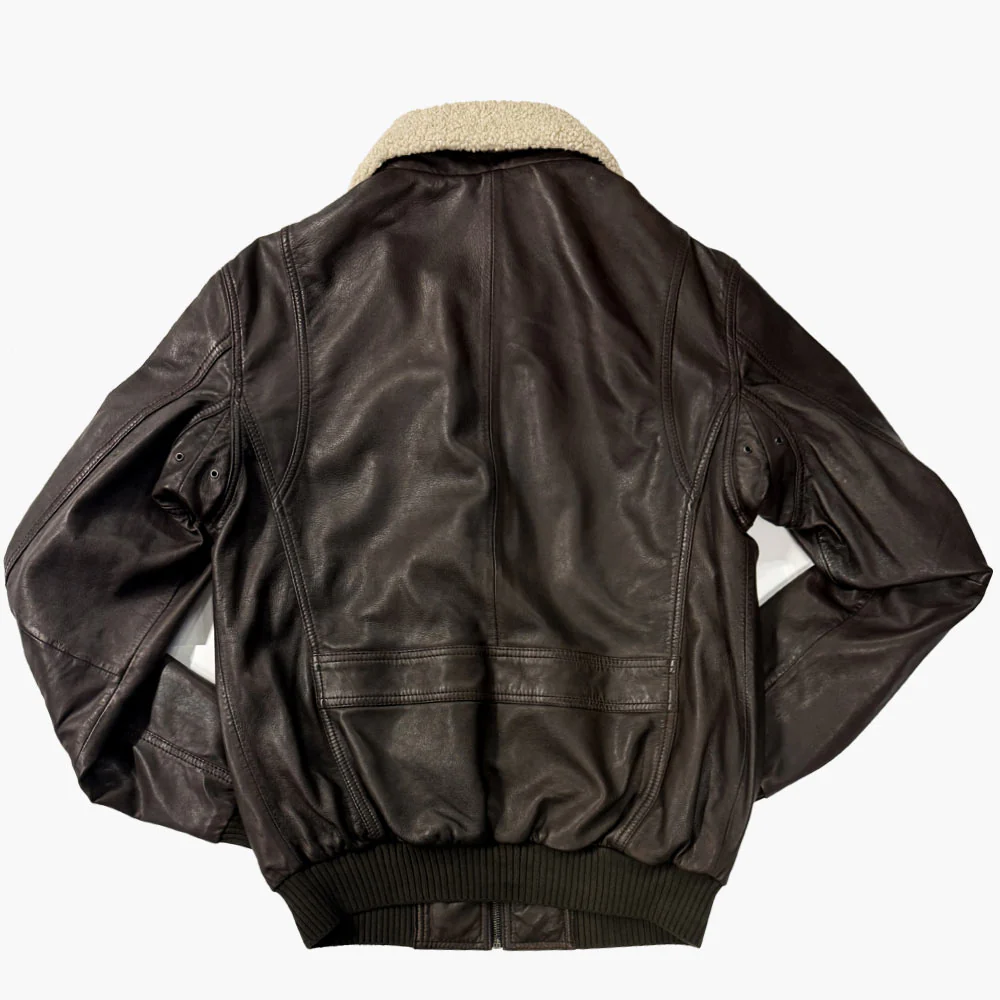 RAF Wings Leather Jacket - Image 11