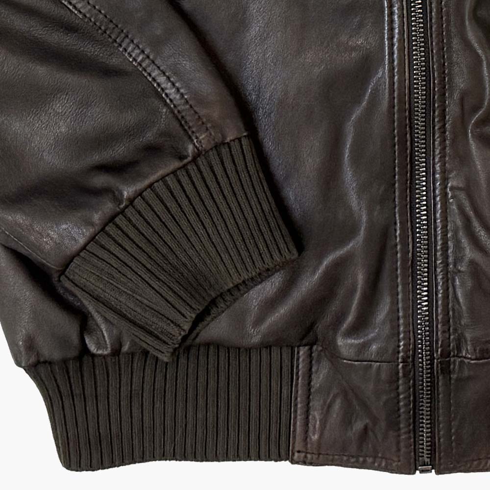 RAF Wings Leather Jacket - Image 12