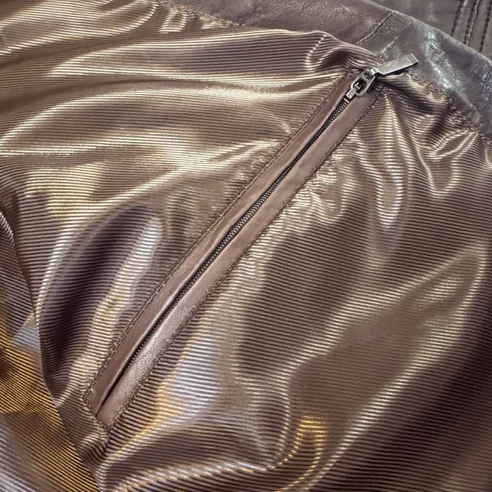 RAF Wings Leather Jacket - Image 15