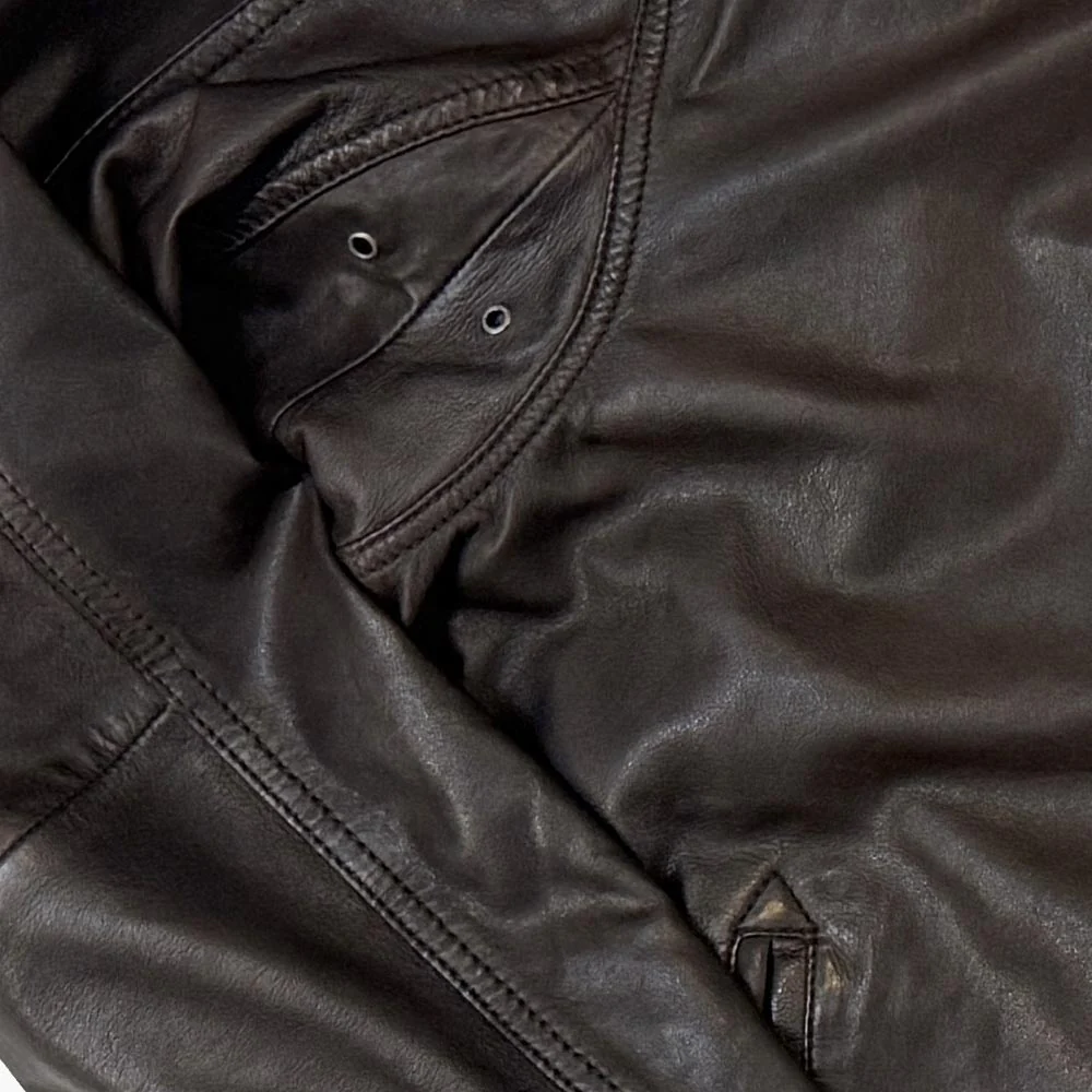 RAF Wings Leather Jacket - Image 18
