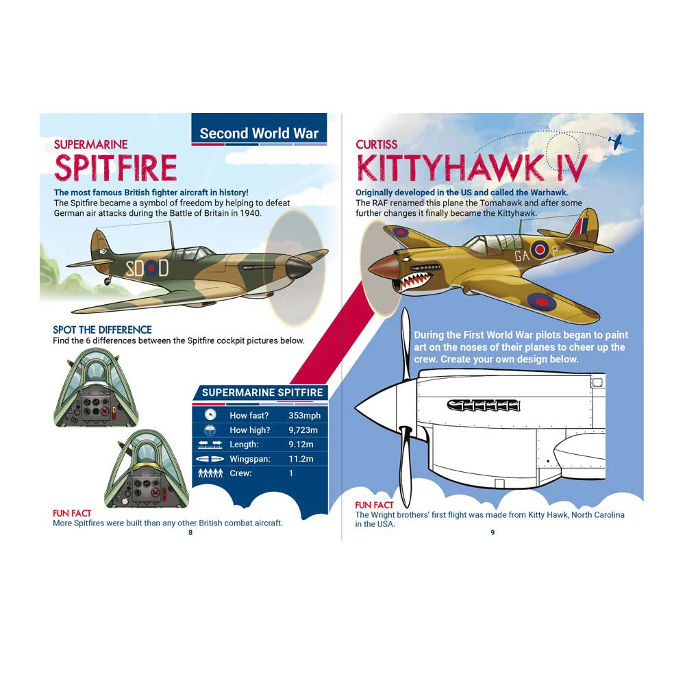 RAF Museum Activity Book - Image 3