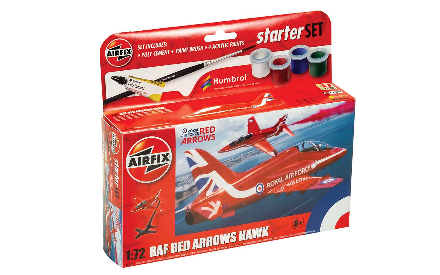 Airfix Red Arrows Hawk Small Starter Set - Image 5