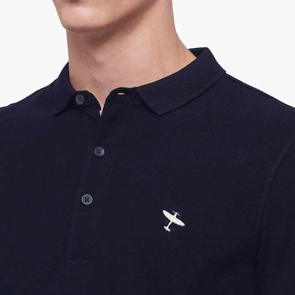 Spitfire Logo Embroidered Polo Shirt - Image 3