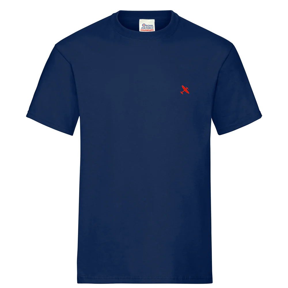 Spitfire Logo Embroidered T-Shirt - Image 3