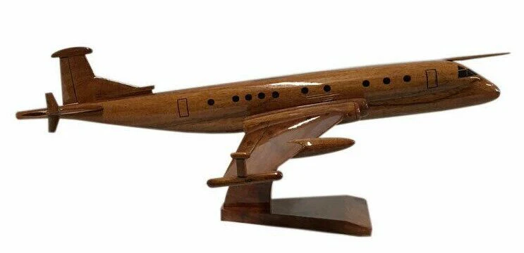 Wooden High Gloss Hawker Siddeley Nimrod MK4 Model - Image 3
