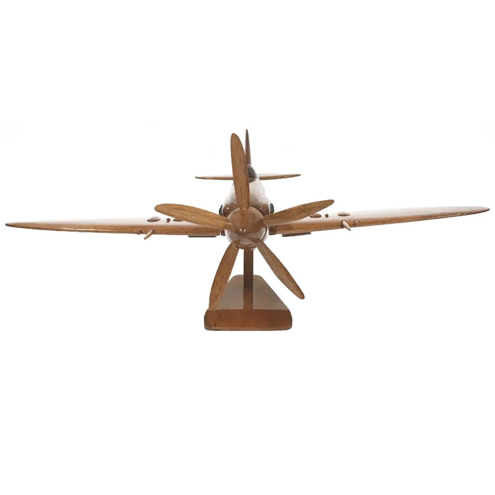 Wooden High Gloss Spitfire Model - Image 4
